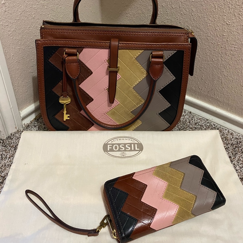 Fossil Purse And Matching Wallet - image 1